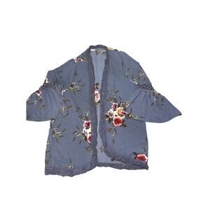 Open floral cardigan by Entro. Women’s size L